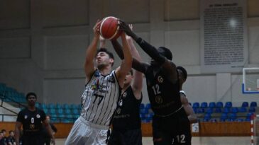 Base, Gönyeli’yi devirdi. Maçı 79-75 kazanan Base devreyi ikinci, Gönyeli ise üçüncü bitirdi