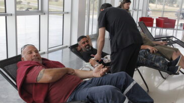 Beyarmudu’nda kan bağışı kampanyası yapıldı