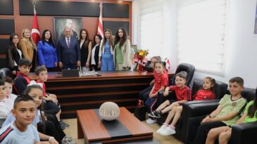 Bölge okullarından öğrenciler Karavezirler’i ziyaret etti