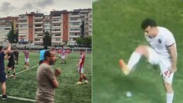 Bu hareket genç bir futbolcuya ilham oldu, kırmızı kart gördü: ‘Hocam ben ne yaptım?’