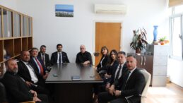 Cahitoğlu, MOK heyetini kabul etti