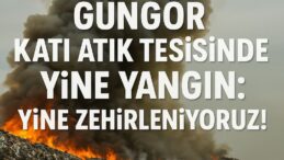 Çevre ve tabip örgütlerinden Güngör Katı Atık Tesisi’ndeki yangına ilişkin açıklama