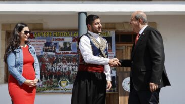 Cumhurbaşkanı Tatar, 18. Avtepe Medoş Lalesi Festivali’ne katıldı