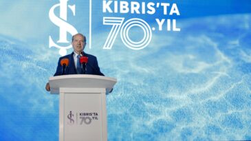 Cumhurbaşkanı Tatar “İş Bankası’nın Kıbrıs’taki 70’inci Yılı” etkinliğine katıldı
