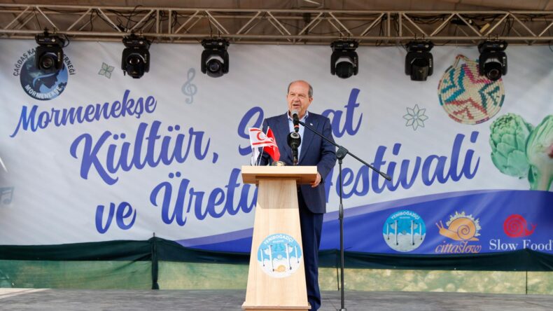 Cumhurbaşkanı Tatar: “Kültürümüzle ve sanatımızla biz ayrı bir halkız”
