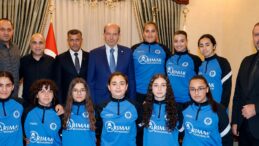 Cumhurbaşkanı Tatar, Mağusa Spor Akademisini kabul etti