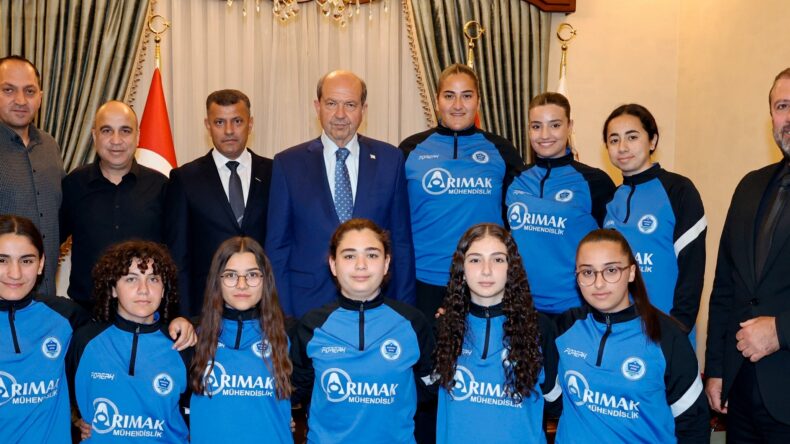 Cumhurbaşkanı Tatar, Mağusa Spor Akademisini kabul etti
