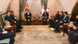 Cumhurbaşkanı Tatar, Milli Olimpiyat Komitesi’ni kabul etti