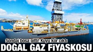 Doğal gaz fiyaskosu! Rumların ABD’ye sondaj yaptırdığı kuyu boş çıktı