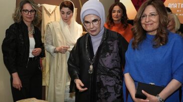 Emine Erdoğan, ADF’ye katılan lider eşlerine Anadolu’nun kültürel mirasını tanıttı