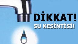 Gazimağusa’ya 3 gün su verilemeyecek