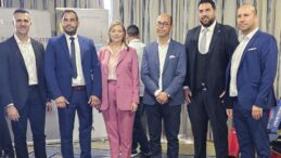 İMO, Limasol’da “Kıbrıs İnşaat Mühendisleri Birliği”nin genel kuruluna katıldı