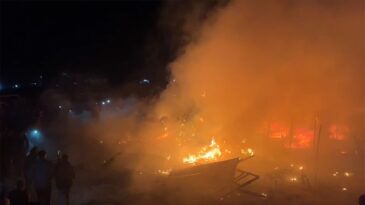 İsrail, Gazze’de Filistinlilerin çadırlarını bombaladı