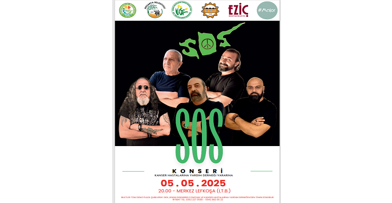 Kanser hastaları yararına Grup SOS konser verecek
