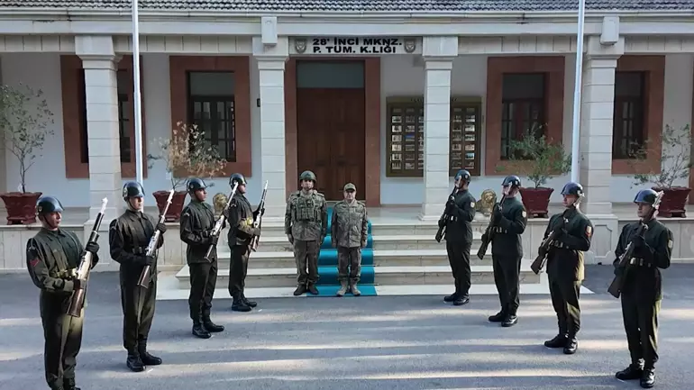 Kara Kuvvetleri Komutanı Orgeneral Bayraktaroğlu KKTC’de incelemelerde bulundu