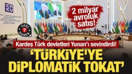 Kardeş Türk devletleri Yunan’ı sevindirdi! “Türkiye’ye diplomatik tokat”