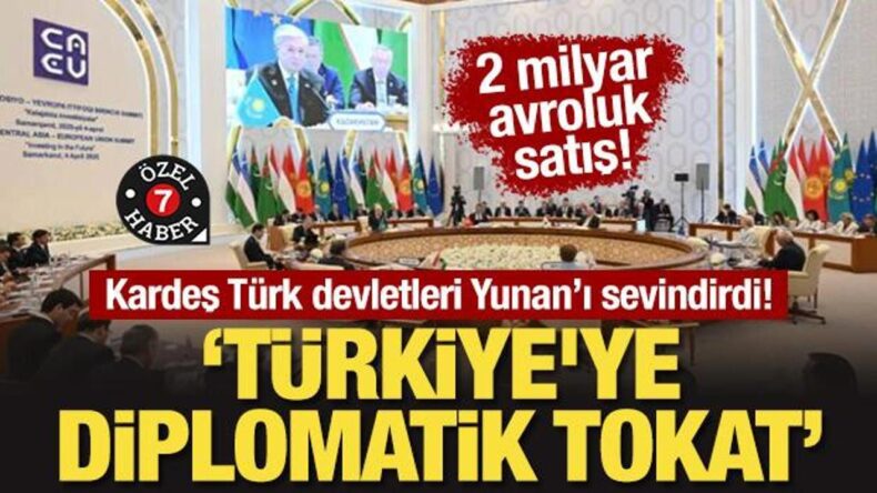 Kardeş Türk devletleri Yunan’ı sevindirdi! “Türkiye’ye diplomatik tokat”