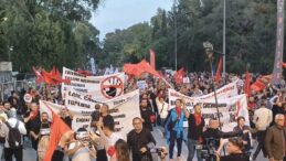 KTÖS ve KTOEÖS, 40 örgütün desteğiyle eylem düzenledi