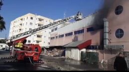 Mağusa Önder Alışveriş Merkezi’nde yangın