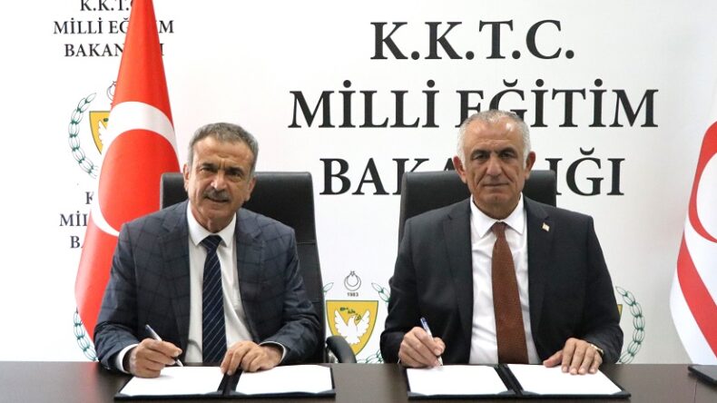 Milli Eğitim Bakanlığı ve Gazimağusa Belediyesi arasında işbirliği protokolü imzalandı