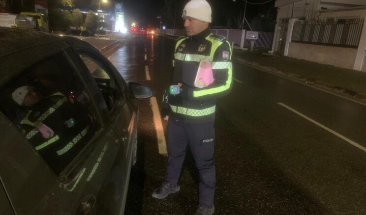 Polisten beş ilçede eş zamanlı asayiş ve trafik denetimleri