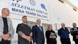 “Süleyman Göktaş Masa Tenisi Salonu”