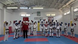 Taekwondocular milli takım için yarıştı