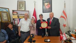 TC Muharip Gaziler Derneği Balıkesir Şubesi KTBK Gaziler Derneği Gazimağusa Şubesi’ndeydi