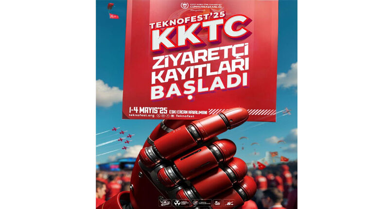 TEKNOFEST KKTC için çevrim içi ziyaretçi kayıtları yapılıyor