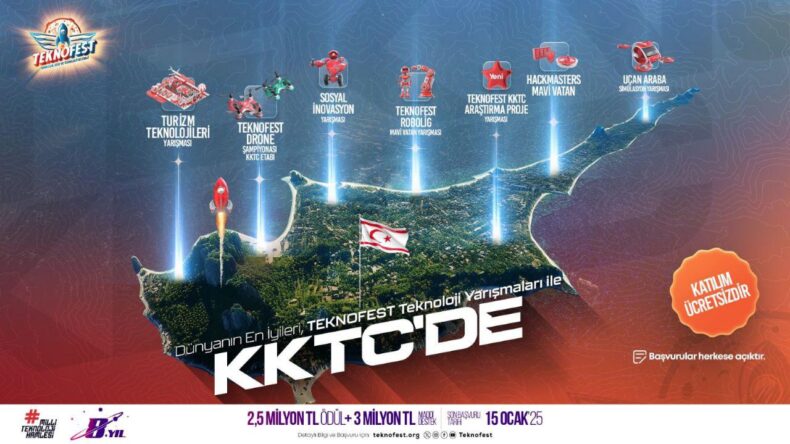 TEKNOFEST KKTC için geri sayım başladı