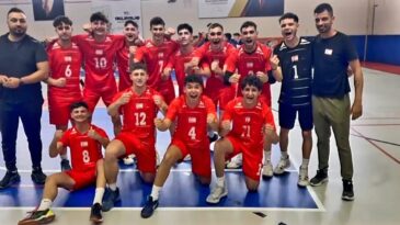 U17 Erkek Voleybol Takımımız, ilk maçında rakibini mağlup etti
