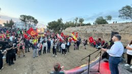 1 Mayıs, ara bölgede iki toplumlu etkinlikle kutlandı