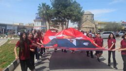 “Atamıza Saygı ve Bağlılık Yürüyüşü” düzenlendi