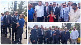 Başbakan Üstel, Dipkarpaz-Manastır yolundaki çalışmaları yerinde inceledi