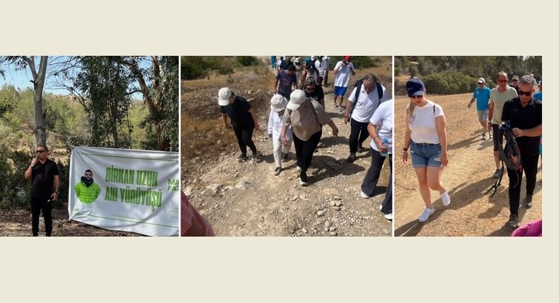 ‘Birkan Uzun’, Kalkanlı’da düzenlenen yürüyüşle anıldı
