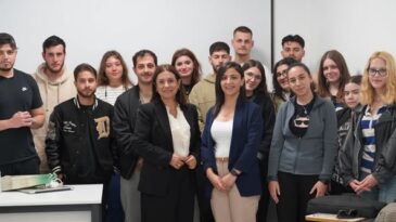 BRTK Müdürü Özkurt ARUCAD’da öğrencilerle buluştu