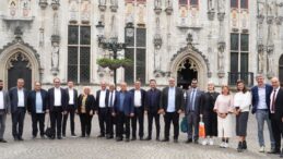 Brüksel’deki KTBB Heyeti’nden Brugge Belediyesi’ne ziyaret