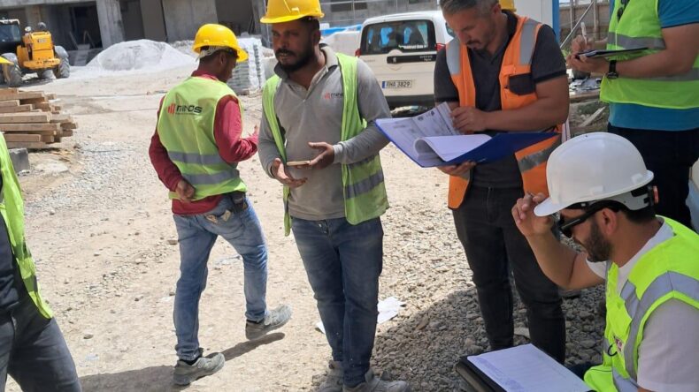 Çalışma Dairesi’nden inşaatlara iş sağlığı ve güvenliği denetimi…8 inşaatın faaliyeti durduruldu