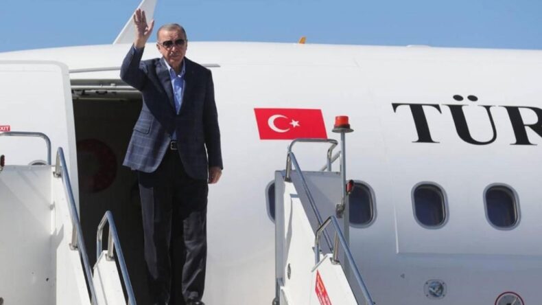 Cumhurbaşkanı Erdoğan, KKTC’ye gitti