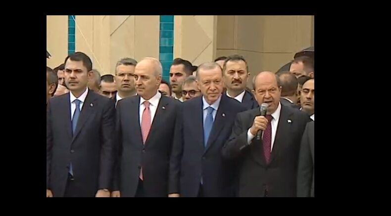 Cumhurbaşkanı Tatar: Bağımsızlığımızın simgesi asırlar boyu yeni yerleşkede duracaktır