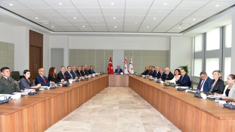 Cumhurbaşkanı Tatar başkanlığında Üst Koordinasyon Kurulu toplantısı yapıldı