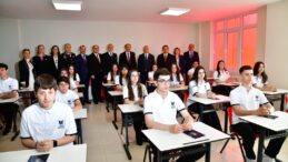 Cumhurbaşkanı Tatar, Girne Koleji Trabzon Kampüsü’nün açılışını gerçekleştirdi