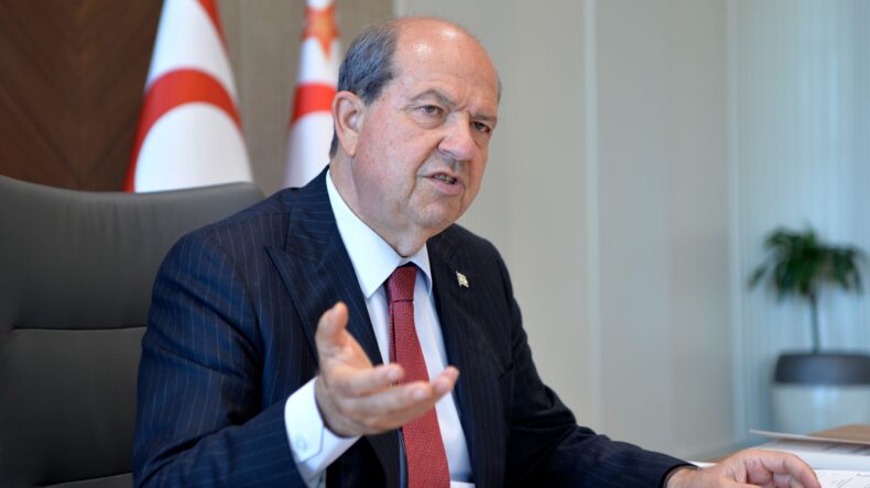 Cumhurbaşkanı Tatar: Rum liderliğinin saldırgan siyasetine karşı yoğun bir diplomasi yürütüyoruz
