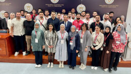 Dışişleri Bakanı Ertuğruloğlu, YTB Başkanı Eren ve Avrupa’dan gelen gençleri kabul etti