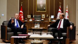 Erdoğan ve Tatar, Cumhurbaşkanlığı’nda bir araya geldi