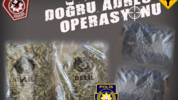 Gazimağusa’daki Doğru Adres Operasyonu’nda 850 gram uyuşturucu ele geçirildi