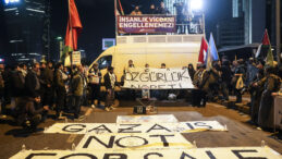 Gazze’ye yardım için yola çıkan gemiye saldırı İstanbul’da protesto edildi