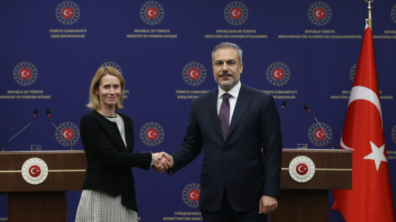Hakan Fidan, AB Yüksek Temsilcisi Kallas ile görüştü