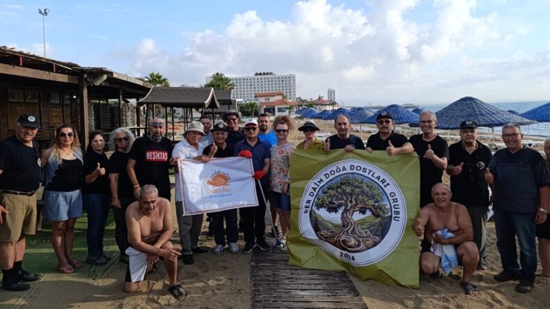 Her Daim Doğa Dostları paydaş örgütlerle Salamis’te temizlik yaptı