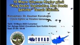 Her Daim Doğa Dostları tarafından Dünya Göçmen Kuşlar Günü etkinliği düzenleniyor